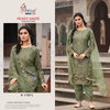 R 1197 By Shree Organza Embroidery Pakistani Suits Wholesale Price In Surat 